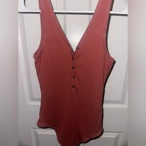 Abercrombie & Fitch pink Bodysuit size small